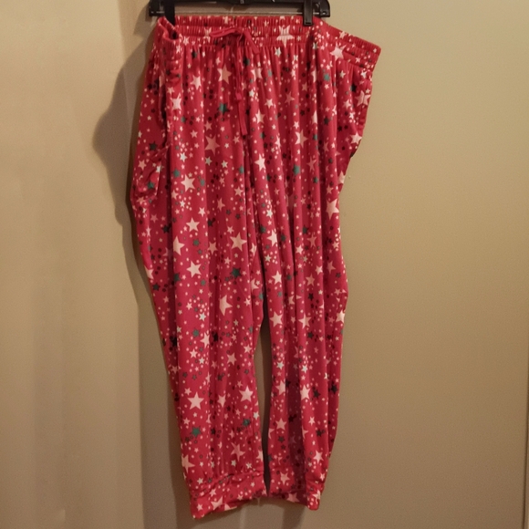 3X Sleep Chic 2pc Pajama Set Star Print - Picture 4 of 6